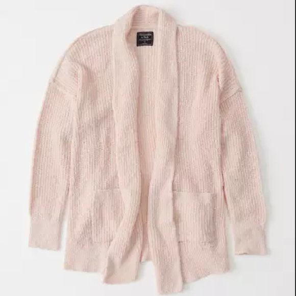 Af Openfront Easy Marled Cardigan In 